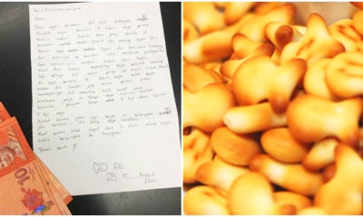 So Cute! This Malaysian Teen Sent An Apology Letter And Rm30 For Stealing 'Fish Biscuits' 6 Years Ago - World Of Buzz