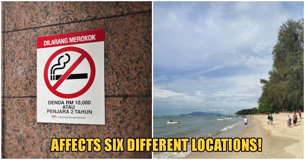 Starting Next Month, You Will Be Charged Up To Rm500 For Smoking At Batu Ferringhi &Amp; Five Other Locations In Penang - World Of Buzz 2