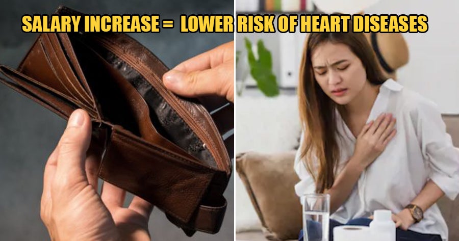 Study Shows That A 50% Pay Raise Lowers The Risk Of Cardiovascular Diseases By 15% - World Of Buzz