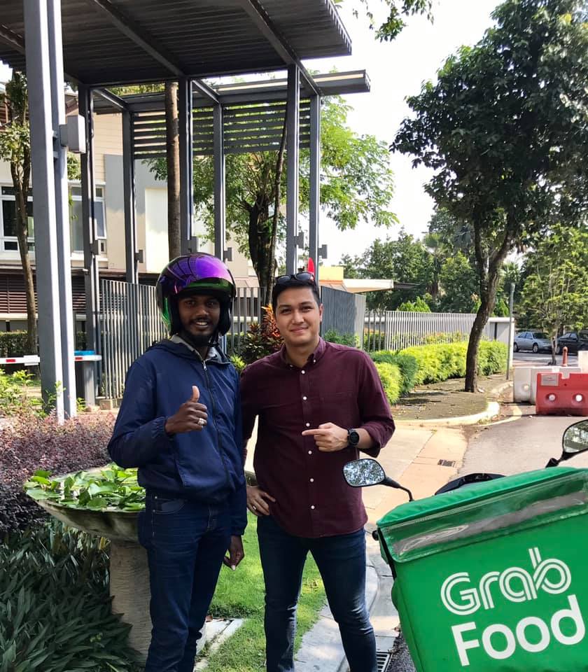 Subang CEO Was So Moved By GRAB Rider's Story, He Gave Him A Permanent Job At His Company - WORLD OF BUZZ