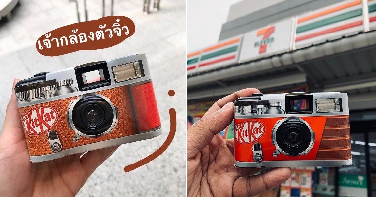 These Vintage Kit Kat Film Cameras Are Available In All 7-Eleven Thailand Outlets &Amp; They'Re Super Cute! - World Of Buzz 8