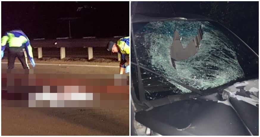 Unidentified Man Gets Run Over & Torn Apart By Oncoming Traffic On PLUS Highway - WORLD OF BUZZ 1