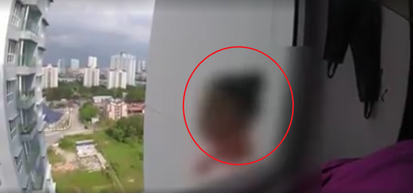 Video: Abang Bomba Persuades Johor Girl Not To Jump From 19th Floor & Rescues Her - WORLD OF BUZZ