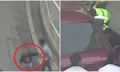 Watch: Boy Slaps Two-Year-Old Brother Into Oncoming Traffic, Gets Trapped Under The Car - World Of Buzz 1