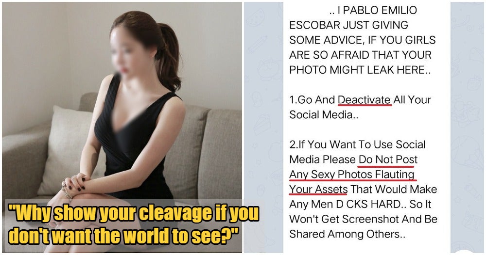 &Quot;Who Ask You To Dress Sexily?&Quot; Man Disgustingly Objectifies Women In Telegram Group - World Of Buzz