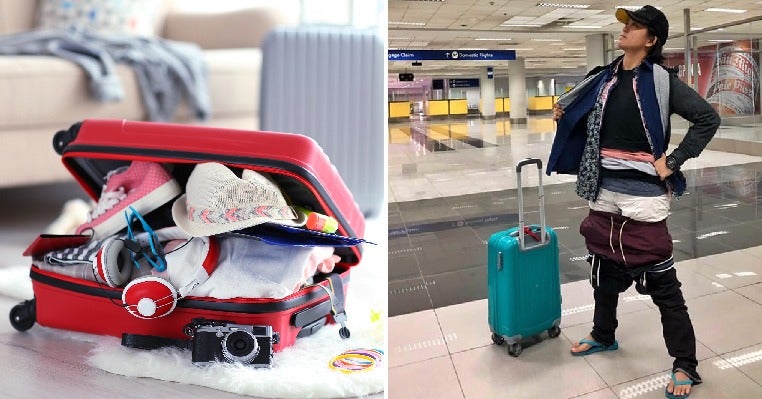 Woman Hilariously Decides To Wear Extra 2.5Kg Of Clothes After Discovering Luggage Is Overweight - World Of Buzz