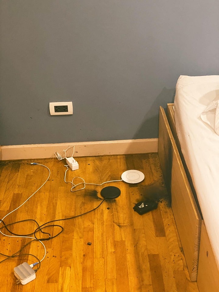 Woman's Powerbank Left Uncharged Overnight, Wakes Up To Burning Smell Because It Exploded In Her Sleep - WORLD OF BUZZ 4