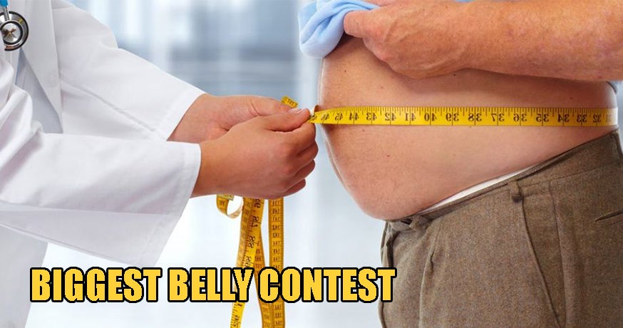 You Could Win RM400 For Having The BIGGEST Belly At This Contest In Sabah - WORLD OF BUZZ
