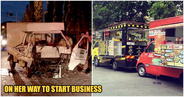 53Yo Penang Woman Killed In An Accident Before Starting Her First Day Of Food Truck Business - World Of Buzz