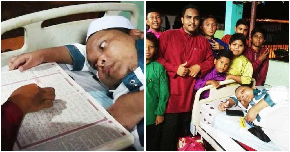 Admirable Man Doesn'T Let His Disabilities Get In The Way, Teaches The Quran From His Bed - World Of Buzz 3