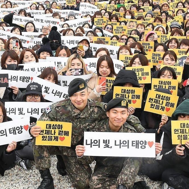 BIGBANG's Taeyang and Daesung were Finally Discharged from the Military Today - WORLD OF BUZZ 3