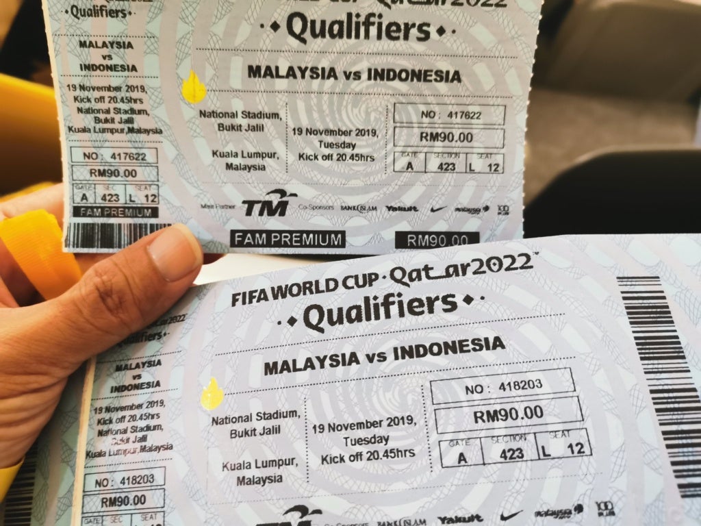 Forget shoes, prioritize tickets to the m'sia vs indo world cup qualifier tickets - WORLD OF BUZZ