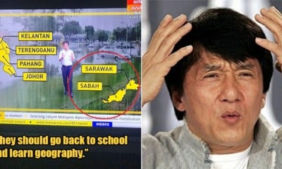 Netizens Asked Local News Channel To Balik Sekolah After They Labelled Sabah &Amp; Sarawak Wrongly On Map - World Of Buzz