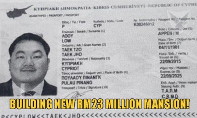 Fugitive Jho Low Now Has Cyprus Passport, Allegedly Building A Rm23 Million Euro Mansion There - World Of Buzz