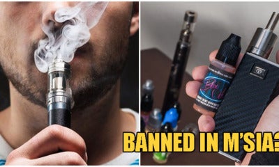 Govt: Use &Amp; Sale Of Vape &Amp; E-Cigarette Products May Soon Be Banned In M'Sia - World Of Buzz 1