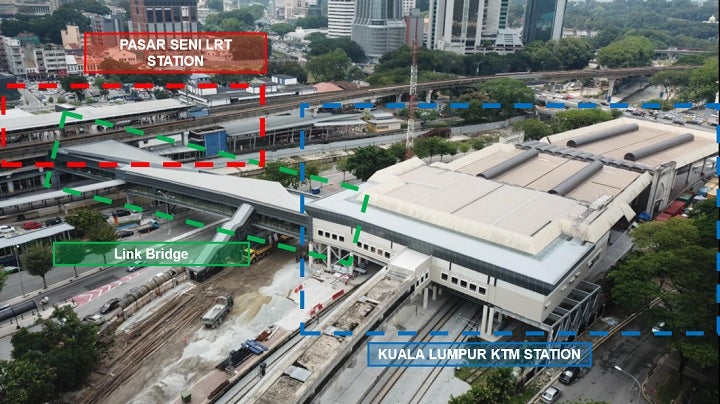 Lrt &Amp; Ktm Users Don't Have To Go Kl Sentral Anymore With This New Pasar Seni Link Bridge! - World Of Buzz 2