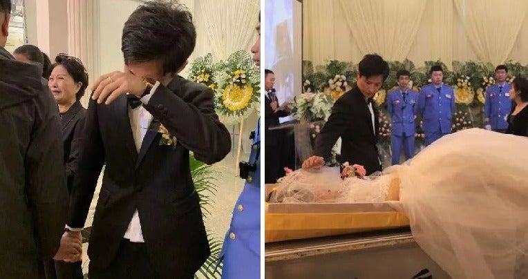 Man Fulfils Wifes Final Wish By Organising Wedding At Funeral After She Succumbs To Breast Cancer World Of Buzz 5