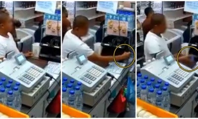Man Stealing Unsuspecting Shop Owner'S Phone Gets Caught On Camera - World Of Buzz 2