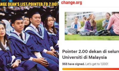 M'Sian College Students Create Petition To Lower Dean'S List Award Requirement To 2.00 Pointer - World Of Buzz