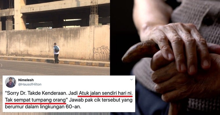 M'Sian Doctor Heartbroken Because His Elderly Patient Was Abandoned By His Children - World Of Buzz