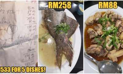 M'Sian Family Of Six Goes Out For Normal Dinner, Restaurant Charges Them Rm533 - World Of Buzz 6