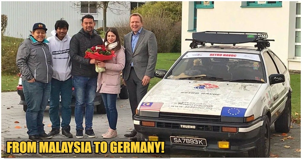 M'sian Man Who Drove 25,000KM To Germany Is Finally Reunited With His GF! - WORLD OF BUZZ