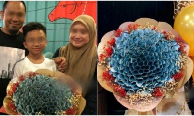 M'Sian Parents Gave Rm10K Cash Bouquet To Son For Achieving Great Upsr Results! - World Of Buzz