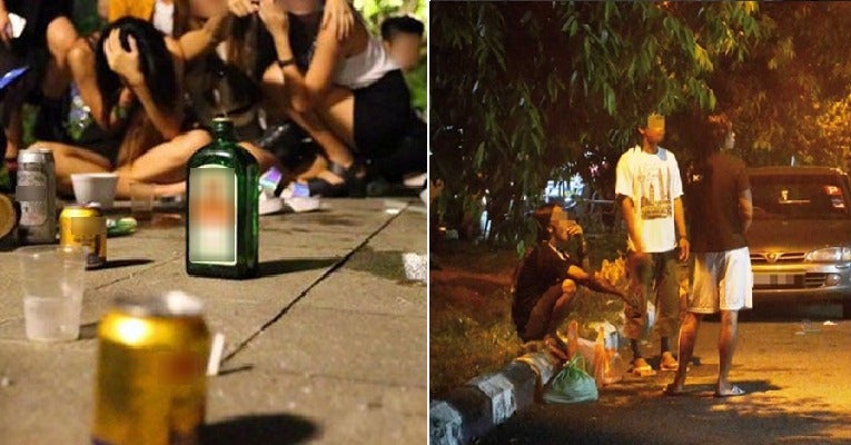 No Laws Against Drinking Alcohol in M'sian Public Spaces But Strict Action Taken If You Are a Nuisance - WORLD OF BUZZ 2
