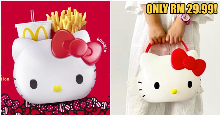 Quick! The Limited Edition Hello Kitty Carrier Is Coming To Mcdonald'S Malaysia This Week On The 27Th! - World Of Buzz 1
