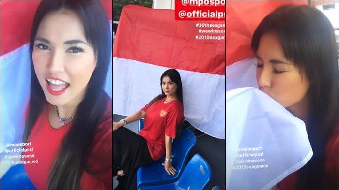 Remember Maria Ozawa? She's Now the Unofficial Mascot of Indonesian Football Team at the SEA Games! - WORLD OF BUZZ 2