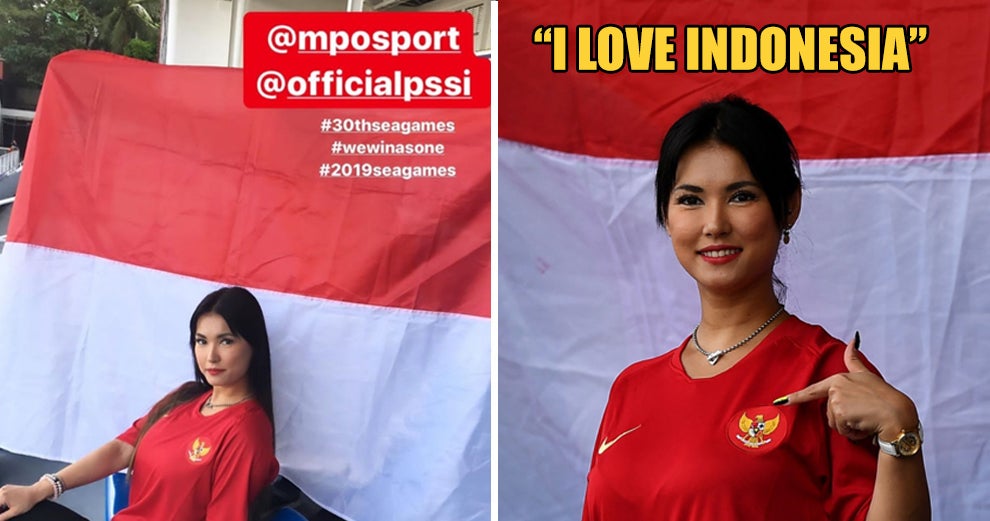Remember Maria Ozawa? She'S Now The Unofficial Mascot Of Indonesian Football Team At The Sea Games! - World Of Buzz 3
