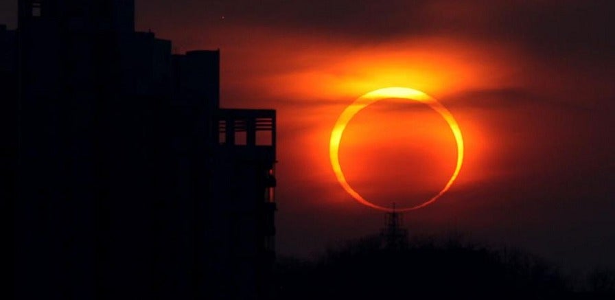 Ring Of Fire Solar Eclipse Returns To M'sia This December 26Th After 21 Years! - World Of Buzz