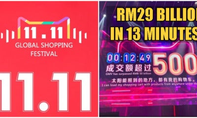 Taobao Breaks Record With Rm29 Billion In Transactions Under 13 Minutes During 11.11 Sales! - World Of Buzz