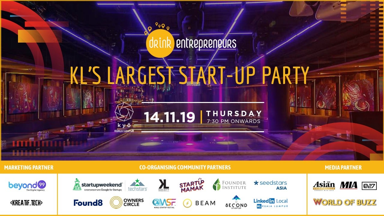 [Test] From Top M'sian Ceo's To Inspiring Entrepreneurs, Meet Them At The Biggest Start-Up Party In Kl This Nov! - World Of Buzz 8
