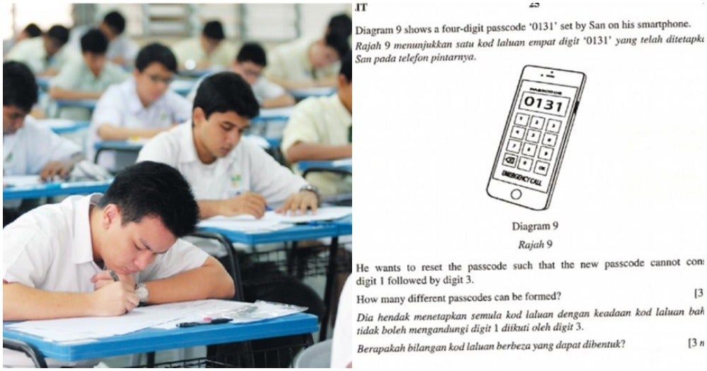 The 2019 Add Maths SPM Paper Was So Hard That Even Teachers Have Trouble Answering! - WORLD OF BUZZ 3