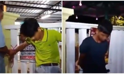 Thieves Get The Lesson Of Their Lives, Being Tied To And Interrogated By Kampong Folk For Stealing Mosque Funds - World Of Buzz 3