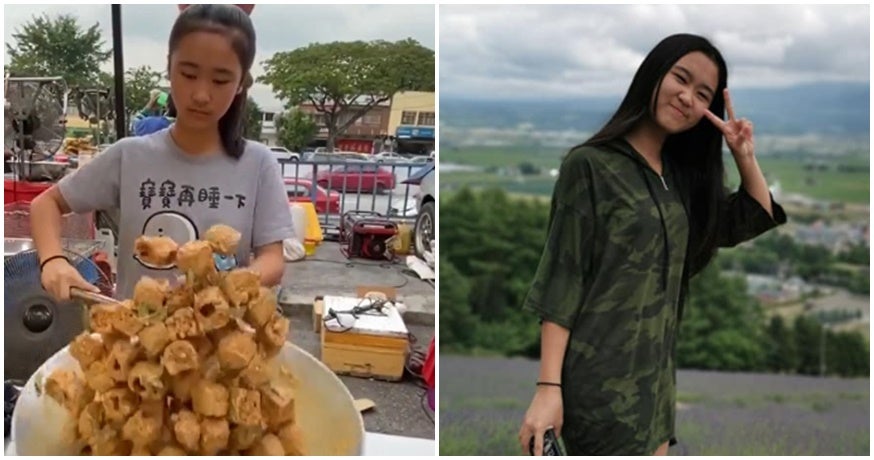 This 14Yo M'Sian Girl Is Going Viral For Her Incredible Cooking Skills At A Pasar Malam Stall! - World Of Buzz