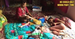 Thousands Of Mat Rempit In Kelantan Collectively Donated 25K To Father Of 3 OKU Children - WORLD OF BUZZ