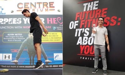 Trainer Completed 2727 Burpees In 8 Hours &Amp; Became First M'Sian To Win International Fitness Award - World Of Buzz