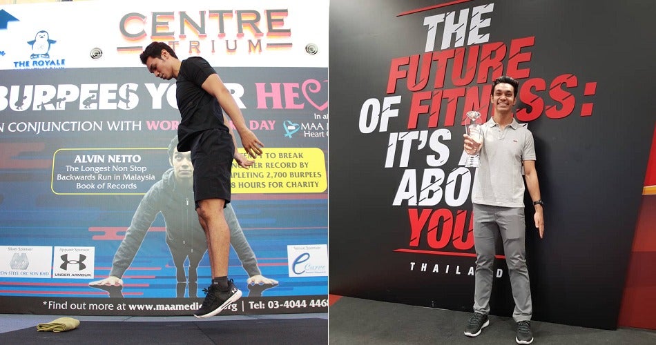 Trainer Completed 2727 Burpees In 8 Hours &Amp; Became First M'sian To Win International Fitness Award - World Of Buzz