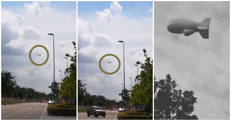 UFO Spotted In Johor, Netizens Claim That It Might Belong To Singapore - WORLD OF BUZZ 2
