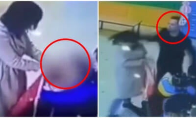 Video: Brave Dad Punches &Amp; Slaps Abusive Nanny Who Smothered His Daughter'S Head With Apron - World Of Buzz