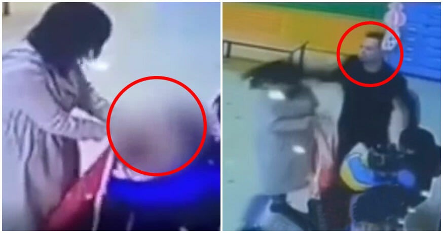 Video: Brave Dad Punches &Amp; Slaps Abusive Nanny Who Smothered His Daughter's Head With Apron - World Of Buzz