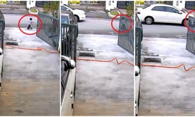 Video: M'Sian Kid Was Cycling Outside His House, Horrifically Knocked Down By Car - World Of Buzz