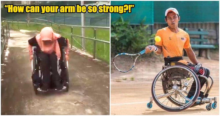 Video: The Hardship Of Riding Wheelchairs Shown By M'Sian Wife Who Rode Wheelchair To Understand Her Disabled Husband - World Of Buzz 1