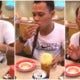 Watch: Hillarious M'Sian Guy Gagged So Much After Bravely Ate A Whole Raw Sushi - World Of Buzz