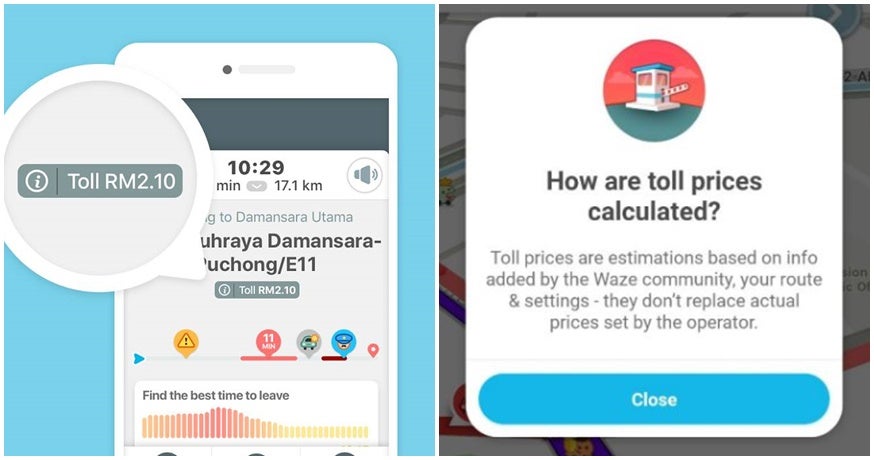 Waze Can Now Show You How Much You Have To Pay For Tolls Nationwide! - World Of Buzz 1