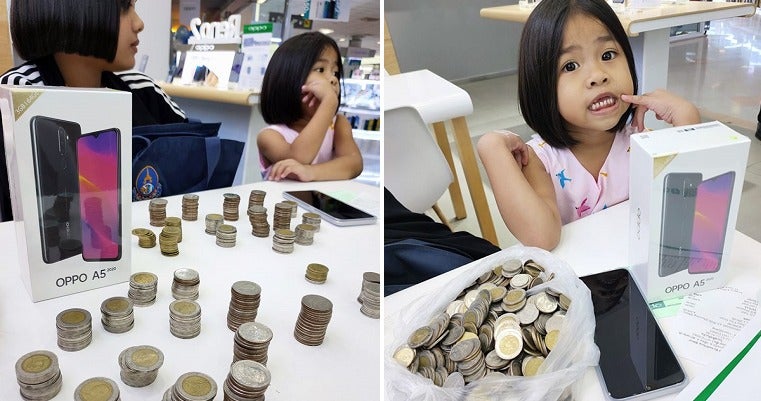 2 Young Sisters Save Their Pocket Money To Buy Mobile Phone Instead Of Asking Parents To Pay - World Of Buzz
