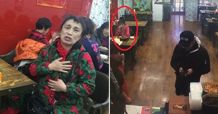 69Yo Aunty Celebrates Birthday Alone In Restaurant, Young Man Heartwarmingly Pays For Her Meal - World Of Buzz 6