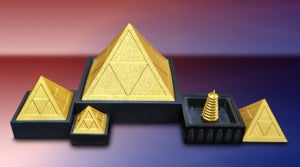 Deep Sea Stone Energy Pyramid